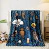 Eule Baum Muster Decke Schlafzimmer Decke für Wohnzimmer Sofa Mittagspause Weicher Überwurf für Freund Festival Geschenk