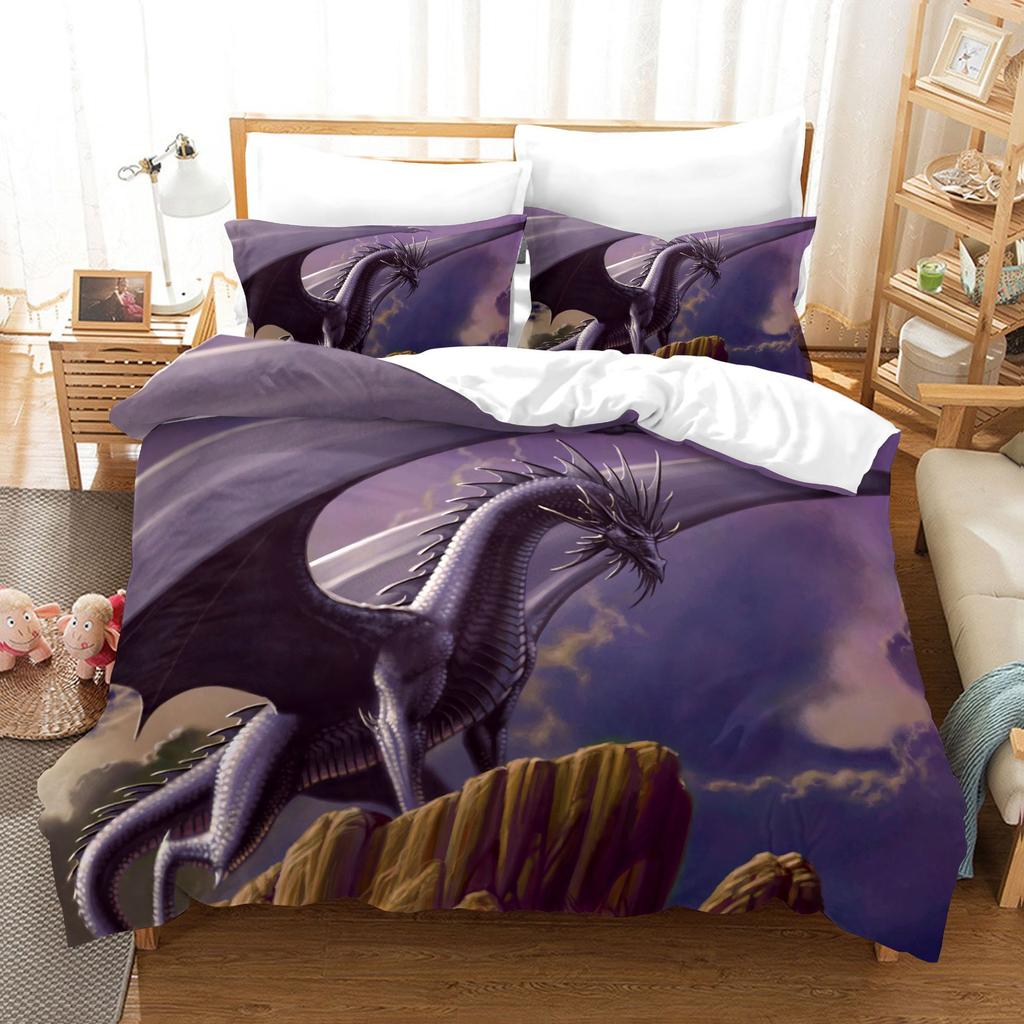 Game 3D Digital Printing Kit Quilt Set Three-Piece Set