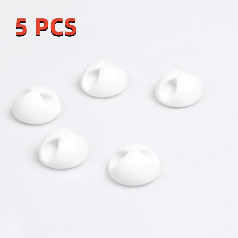 

5 шт. высококачественный автомобильный зажим для проводов, фиксатор, органайзер, черный цвет, зажим, держатель для кабеля, компьютерный USB-фиксатор