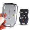 Für GMC Sierra Acadia Terrain Yukon Chevrolet Silverado Tahoe Suburban Schwarze Transparente Schlüsselanhängerhülle Abdeckung Schale Zubehör