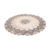 Vintage Oil-proof Round Tablecloth Anti-scalding Tea Tablecloth Round Tablecloth for Living Room Table