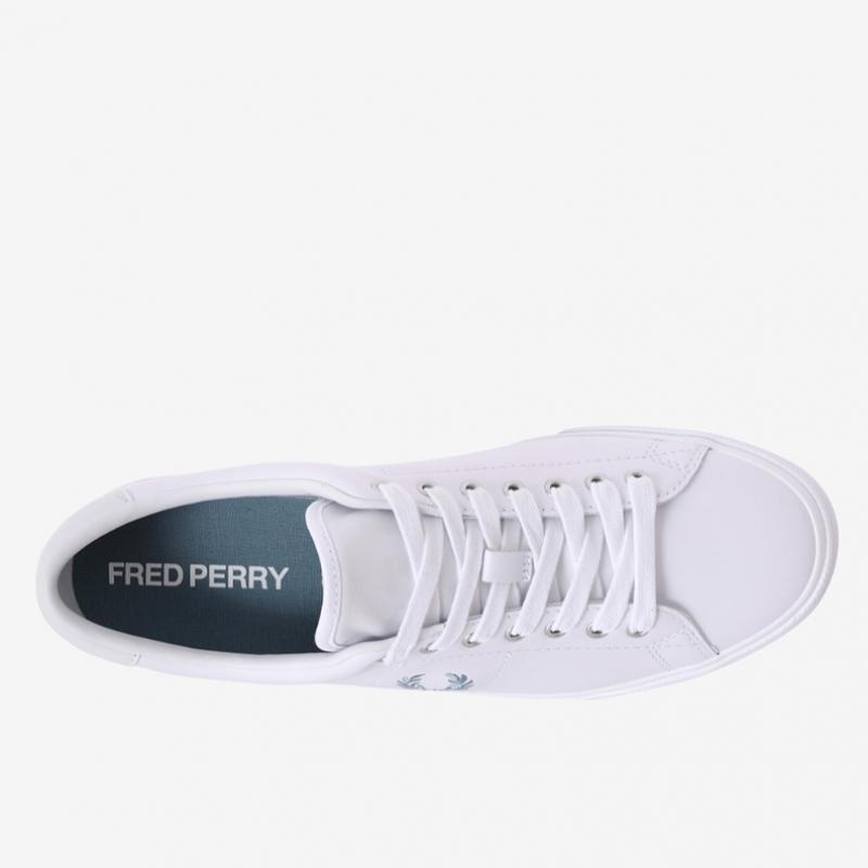 Fred Perry Unisex Leather Sneakers Underspin Leather Sfpu2314343 370