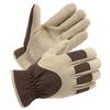 Winter Deer Leather Warm Gloves Plus Velvet Thickened Anti Slip Wear Resistant Outdoor Shovel Cold Storage Cold Protection Work Gloves
