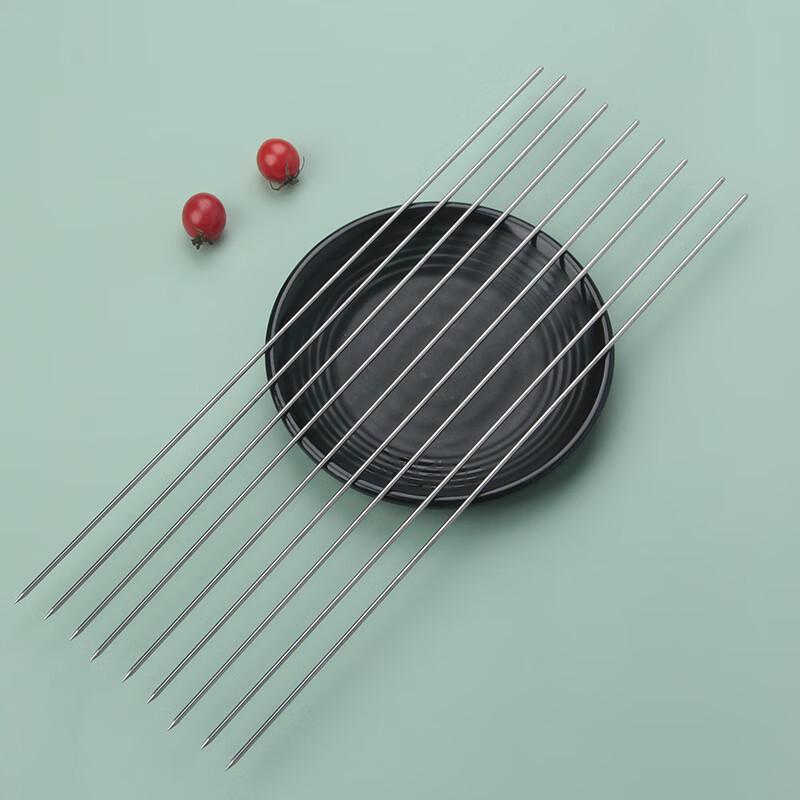 Stainless Steel Round BBQ Skewers