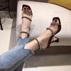 Runway Style Women Sandals Sexy Narrow Band High Heels Office Lady Shoes Fashion Summer Wedding Bridal Shoes Gladiator Sandals