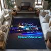 Peterbilt Heavy Trucks Customize Text Carpet Suitable for Game Room Foyer Balcony Entryway Anti-slip Rug Decorate Offices