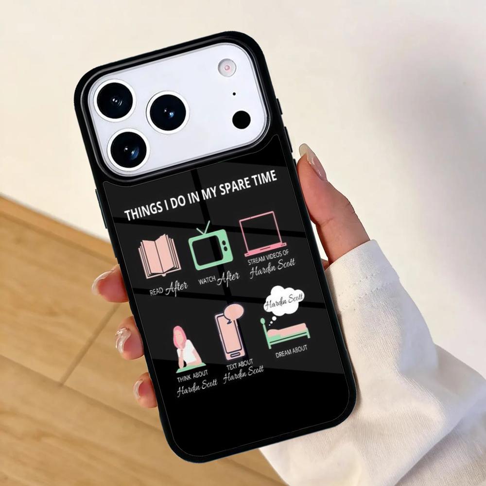 Hardin Scott After Ever Mobile Phone Case for IPhone 17 AIR 16pro Max 15 14 13 12 11 Bumper Cover