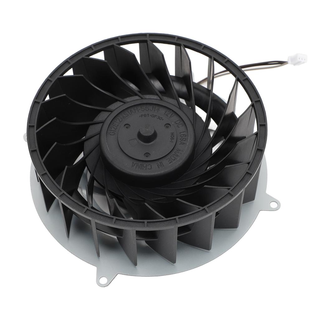 Internal Cooling Fan for 5 Slim Console 3 Pin Connector 19 Blades 11541GS 12M WB 01 Replacement Cooler Fan DC12V 1.69A