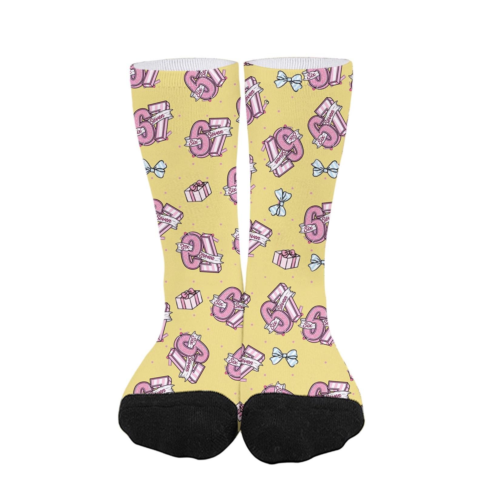 

Носки для женщин Наполнители для чулок Подарки для женщин - Теплые Толстые Мягкие Носки Подарки для женщины One Size жёлтый