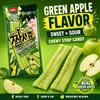 Bomboane Gummy YEM Măr Verde Acrișor*2 buc | Gust acrișor-dulce de măr verde, textură moale și gumoasă, acoperite cu zahăr acrișor la exterior