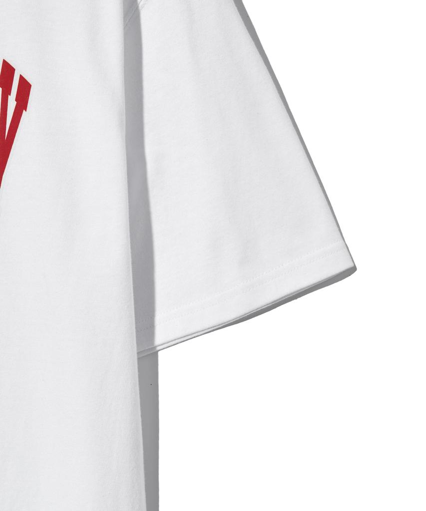 YALE University Dan Short Sleeve T-Shirt White/Red