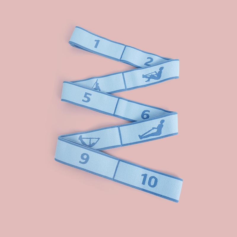 High Elastic Yoga Stretch Band Resistance Rope for Fitness Pilates Dance Gym Training Exercise Pull Rope with Durable Material