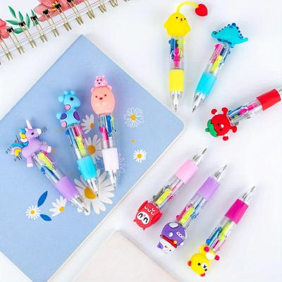 10/25pcs Mini Telescopic Pen Random Color - Suitable for Students, Parties, and Daily Use - Character Pen | Telescopic Pen