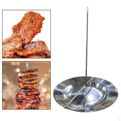 Dikey Şiş Standı,Barbekü Şişi,1 Takım Sağlam Barbekü Tepsisi,Ördek Tutucu,Dikey Tavuk Kavurma Makinesi