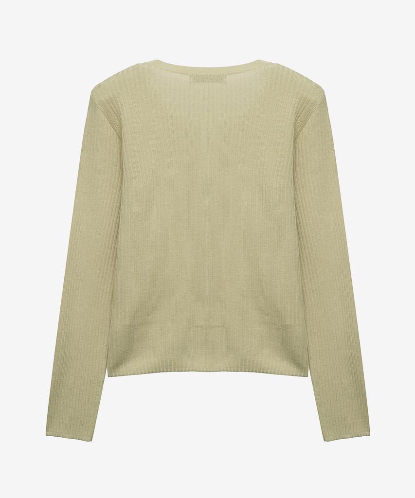 MIND BRIDGE WOMEN [W] Henley Neck Layered Knit - 2 Colors