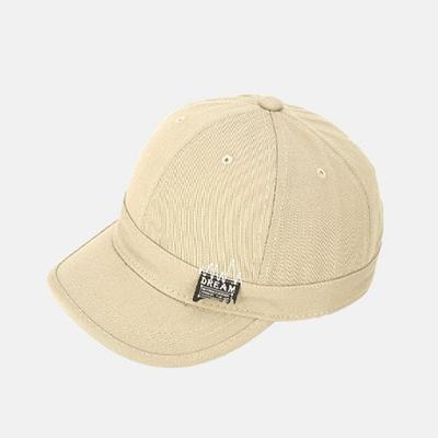 Baseballkappe mit kurzem Schirm, modische Baseballkappe, Schirmmütze 830ZPH