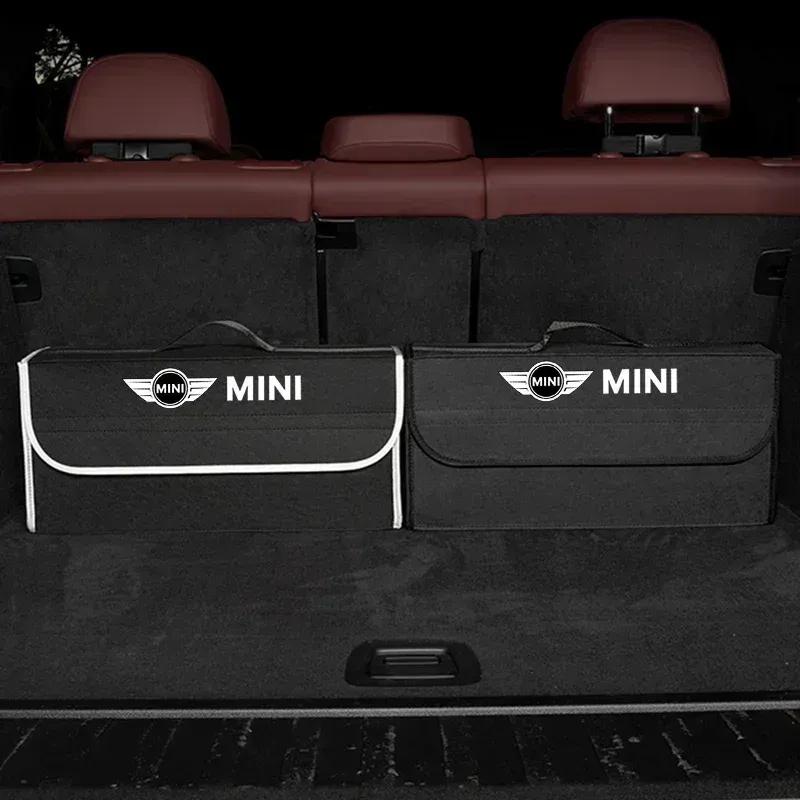 -Car Trunk Storage Bag Folding Travel Organizer Box For MINI One Cooper JCW WORKS Countryman R58 R57 R56 R55 R53 R52 R50 F55 F56