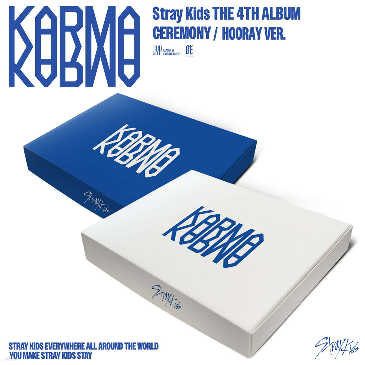 

Stray Kids KARMA 4th Full Album 2 Versions Set KARMA 4th Full Album 2 Versions Set