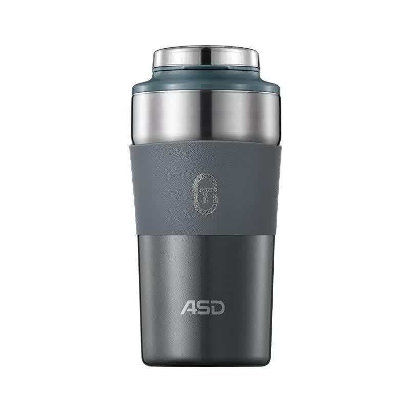 ASD Portable Ceramic Coffee Mug with Titanium Lid