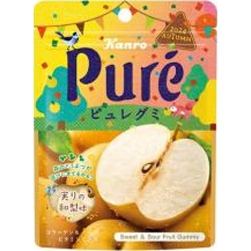 

Kanro Pure Gummy Fruitful Японская груша 52 г x 10 шт.