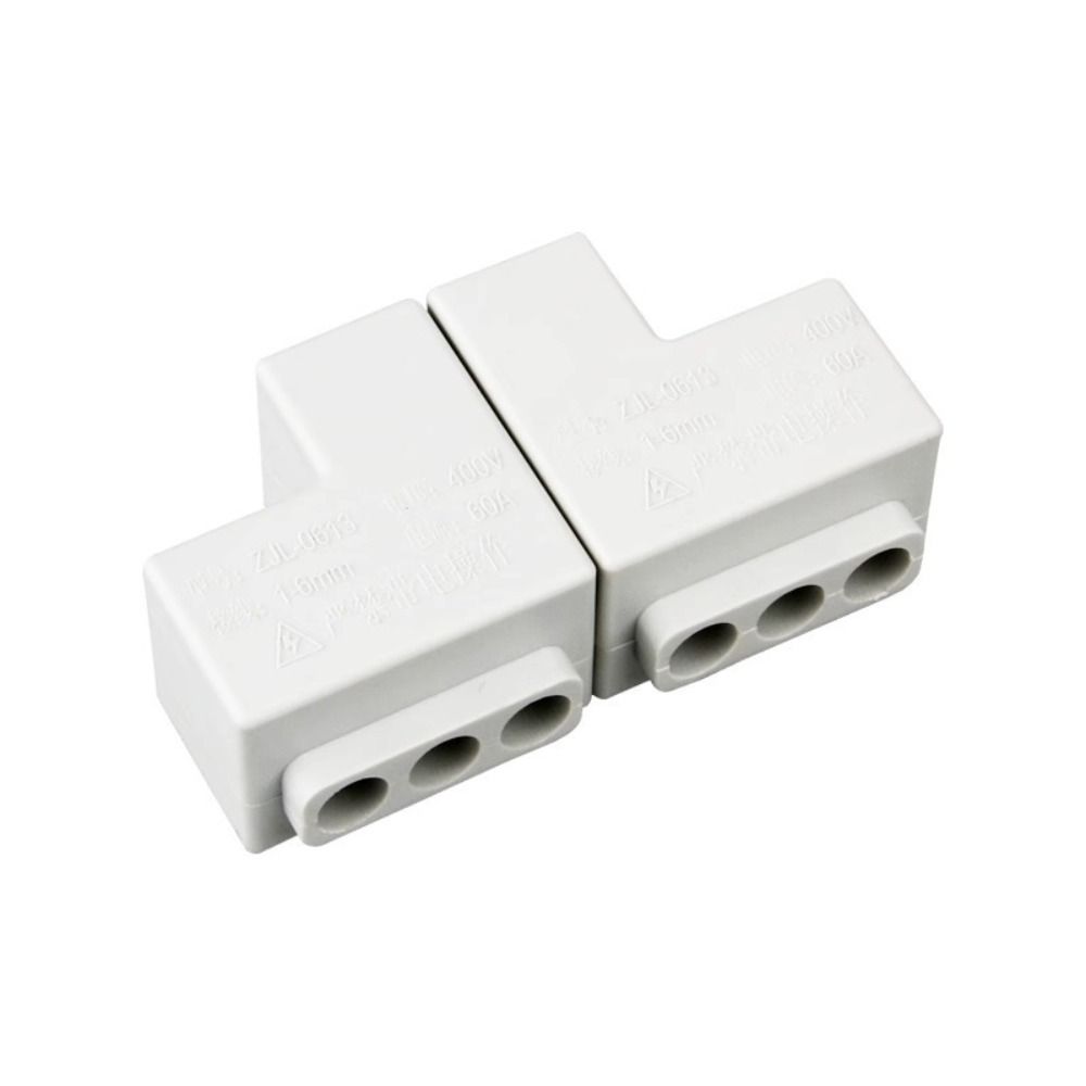 Electrical Connectors Spliceable High Power Splitter Conductor Brass 1-6mm² Wire Connector Quick Terminal Block Electrical