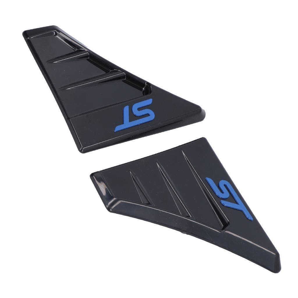 Pair of Rear Window Quarter Louver Cover for ST Style Side Vent Fit for Ford Focus MK 2
