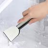 Durable Stainless Steel Scraper for Kitchen Cleaning, Ice Frost Removal Shovel, Multipurpose Stain Remover Tool for Stove, Oven and Household Use