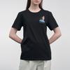 Hiloin One-Neck T-Shirt (The Birth Of Venus)-Black