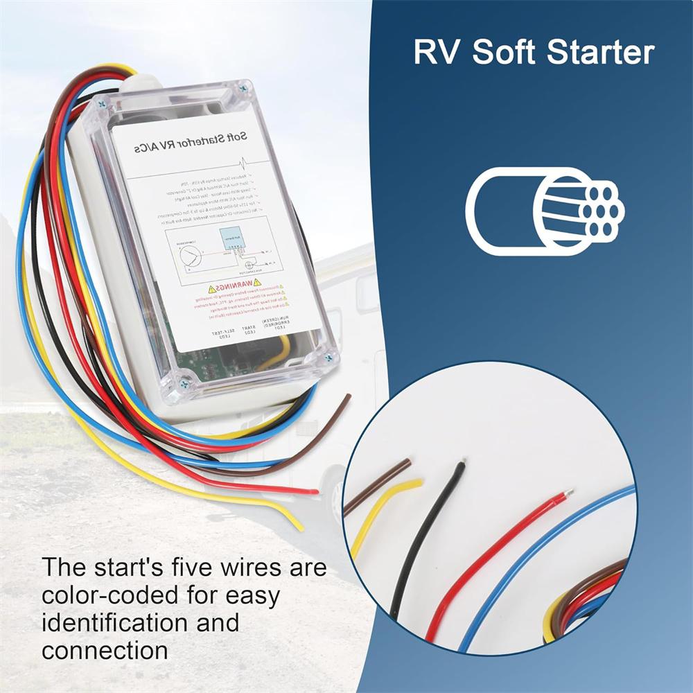 Soft Start For RV Air Conditioner Easy Start Even with Small Generator