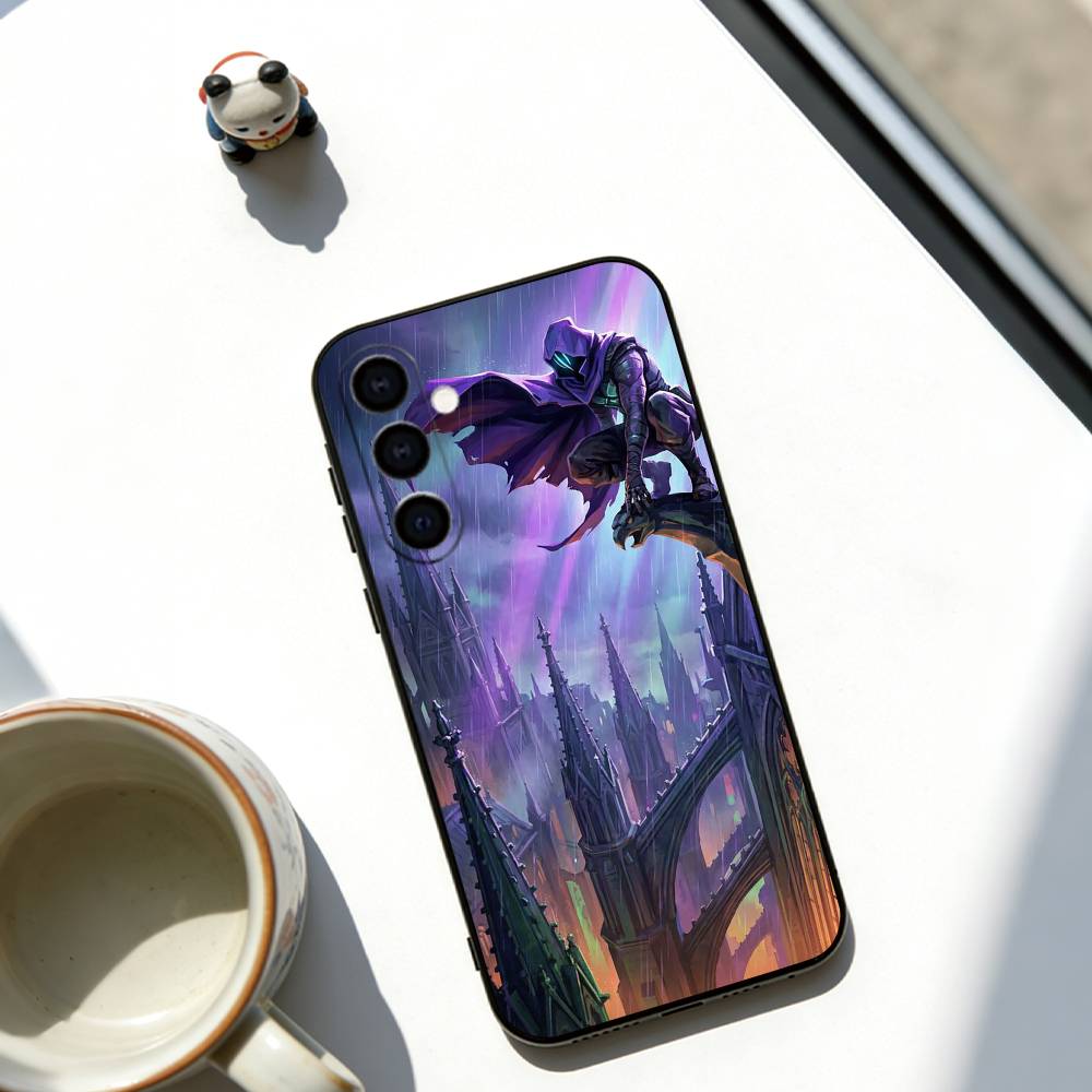 Omen Valorant Phone Case For Samsung Galaxy A73,A72,A71,A70,A53,A52,A51,Others Soft Black Cover