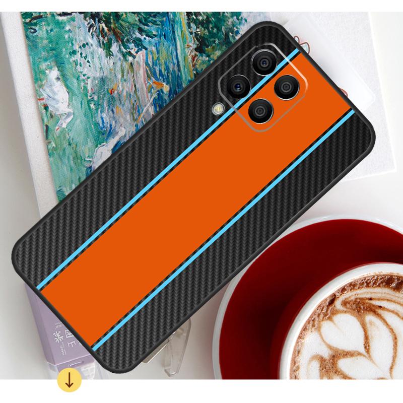 Carbon Fiber Case For Samsung Galaxy M13 M23 M33 M53 M30s M31s M12 M32 M52 M21 M51 M14 M34 M54 M20 Coque
