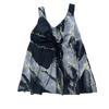 Women's Two-Piece Bikini Set Large Size Skirt Split Swimsuit