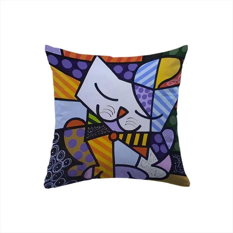 Luksuriøst Sofaputetrekk B-Britto Putetrekk Firkantet Putetrekk Hjemmetekstil Dakimakura Bryllupsgave