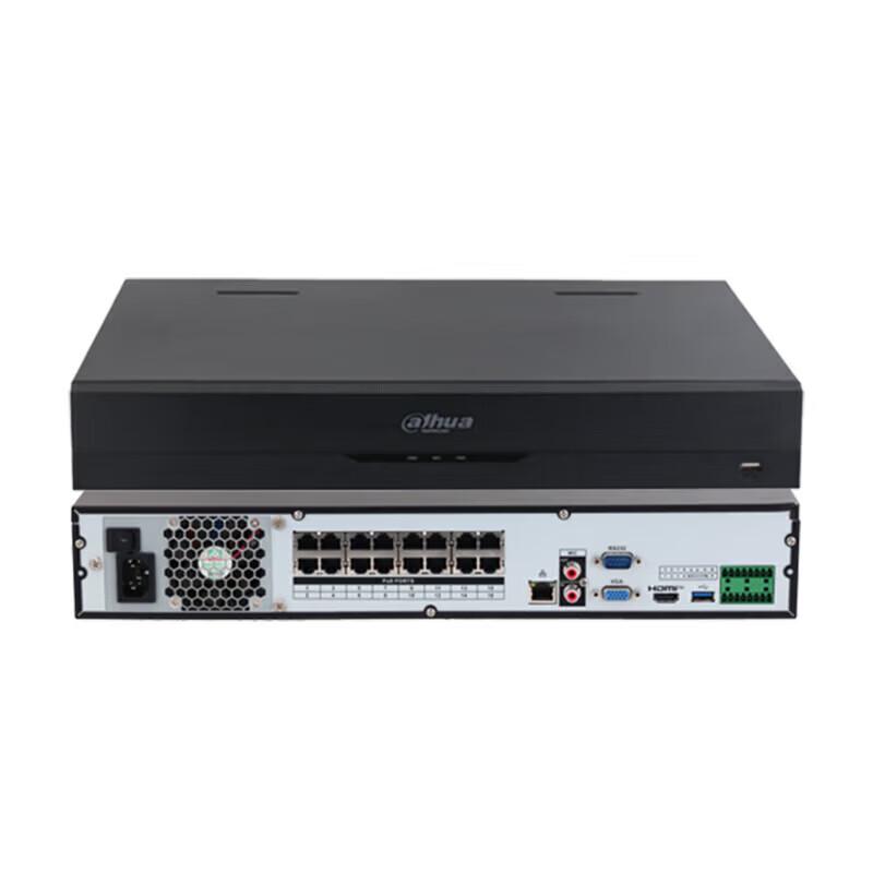 Dahua 4K 16-Channel 4-Bay PoE NVR with Face Recognition AI CN plug (adapter included)