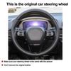Hand Sew Car Steering Wheel Cover For Honda Civic 11th   Car Protector
