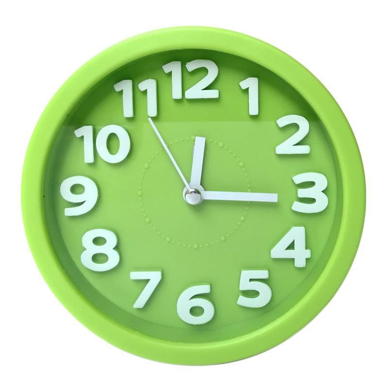 3D Digital Silent Alarm Clock for Children and Students