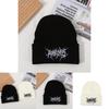 Winter Knit Hat With Seamless Design For Cold Season Outdoor Use