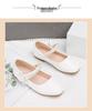 Girls' Spring & Autumn Princess Soft-Soled Leather Shoes: Stylish White Baby & Student Performance Footwear