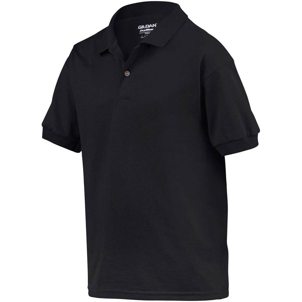 Gildan DryBlend Childrens Unisex Jersey Polo Shirt