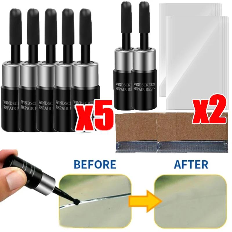 Autoglas Kratzer Reparatur Flüssigkeit Agent Set Windschutzscheibe Fensterglas Nano Kratzer Riss CrackResin Reparatur Agent Werkzeuge Auto Zubehör