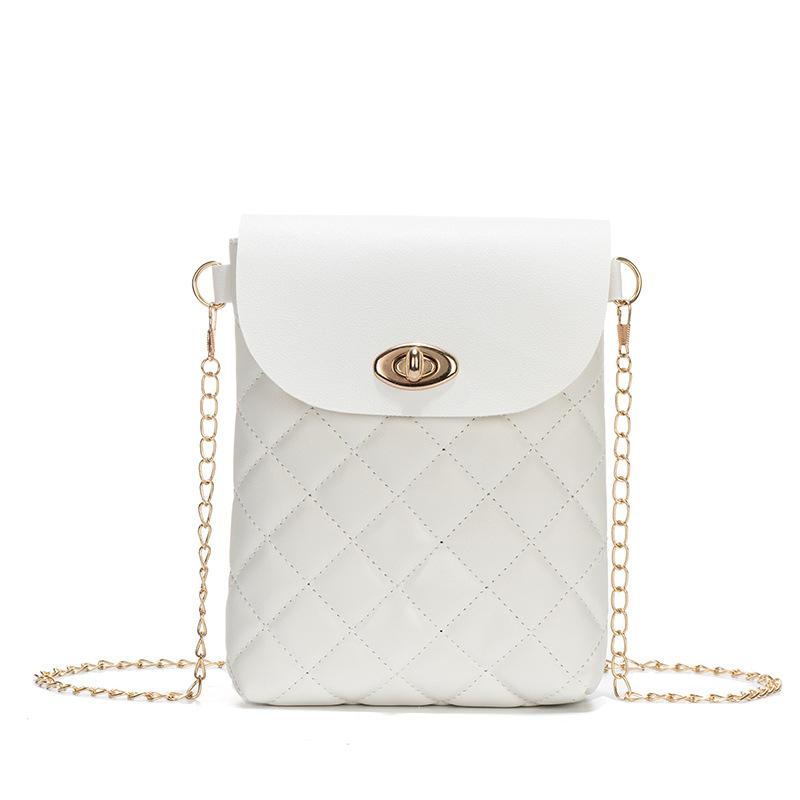 Geantă Messenger Versatilă Xiaoxiangfeng Diamond Geantă Nouă Geantă de Umăr cu Lanț Imprimat Clasic pentru Femei Geantă pentru Telefon Mobil