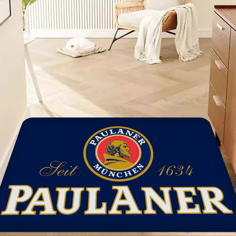Vokiškas alus Paulaner Įėjimo durų kilimėlis Skalbiamas Neslystantis Svetainės Sofos Kėdžių Zonos Kilimėlis Virtuvės Sveikinimo Durų Kilimėlis