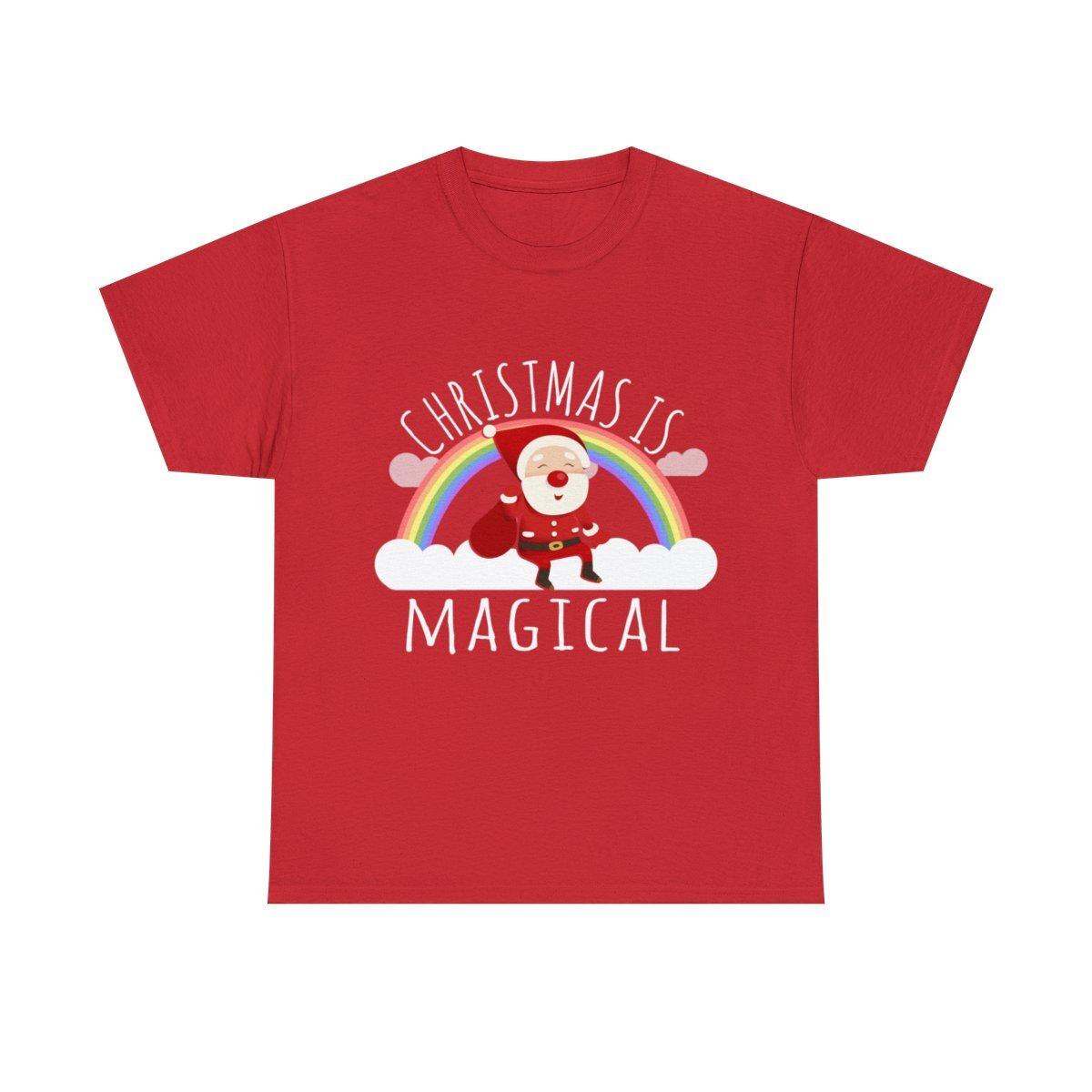 Christmas Is Magical Graphic Tee Shirt M