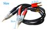 LCR meter, resistance measurement, Kelvin, clip, banana clip, 4 terminals, impedance, wiring, measurement, test wire, test lead.