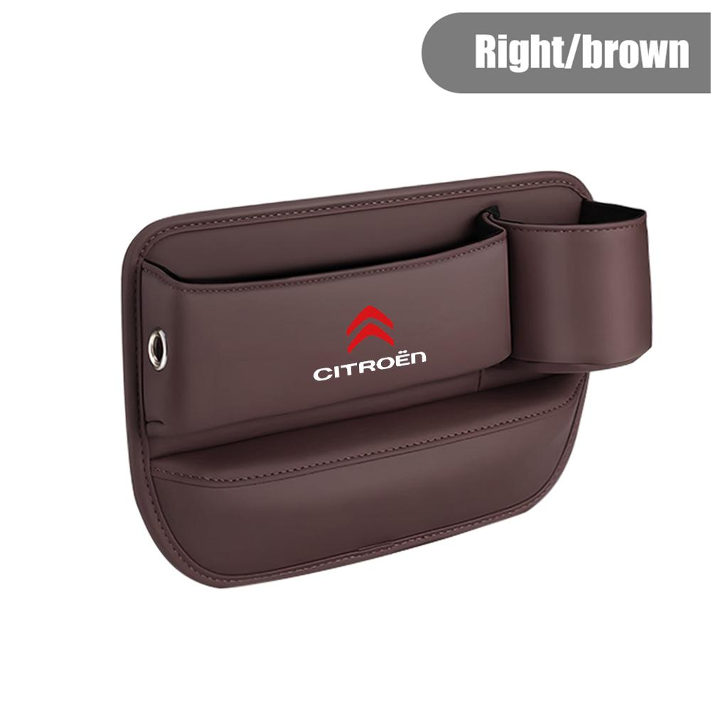1/2pcs Car Seat Storage Box With Cup Holder For Citroen C4 C3 Xsara C-Elysee C5 C1 DS DS3 DS5 DS4 Jumper Picasso C4-Picasso VTS