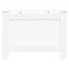 vidaXL Radiator Covers 2 Pcs. White 112×19×81.5 Cm MDF