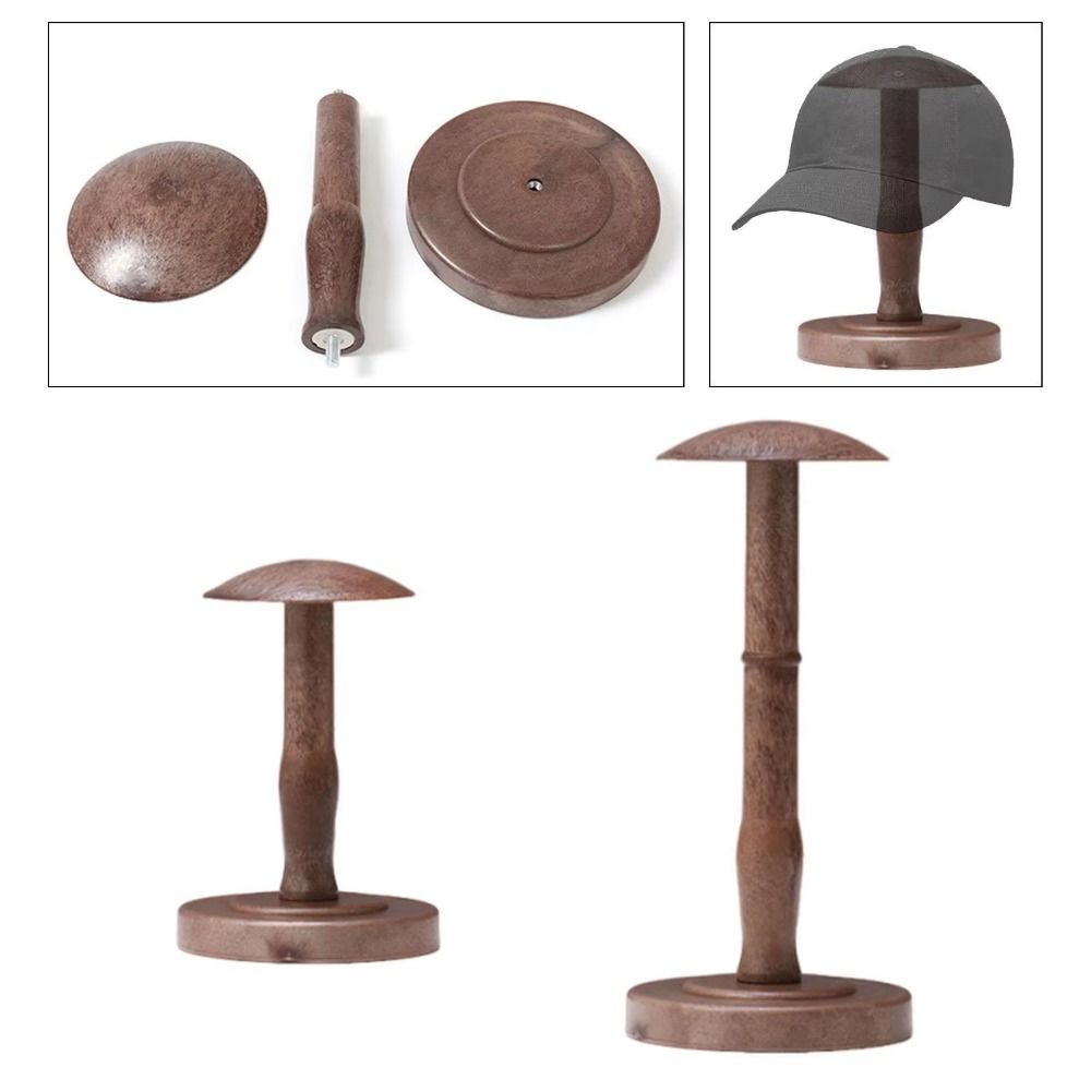 Multicolor Wigs Display Stands Vintage Hat Display Holder Minimalist Cap Display Holder  Tabletop
