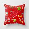 New Christmas Polyester Pillowcase Car Pillow Sofa Cushion Christmas Gifts