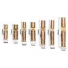 10Pcs Mini Wooden Box Hinge Concealed Cylindrical Wine Wooden Case Hinge Soft Close Folded Jewelry Box Supplies DIY Hardware