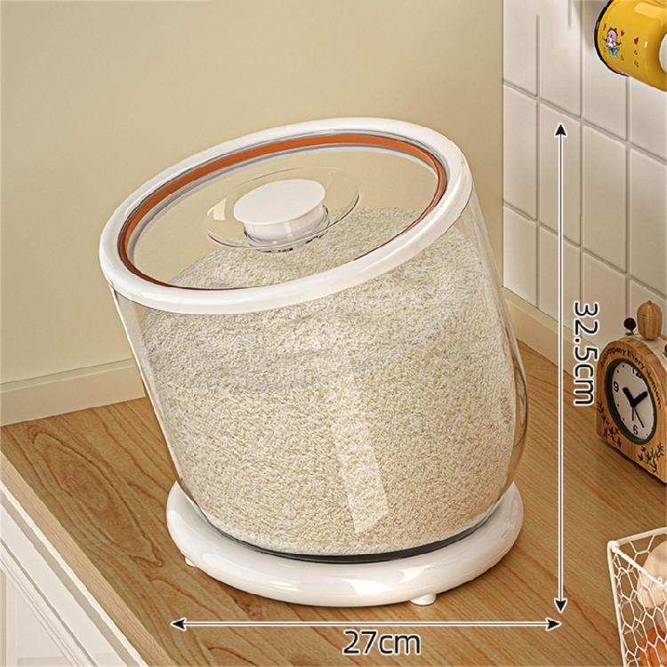 Modern Clear Cereal Dispenser Offering Hygienic Dry Food Preservation Solution